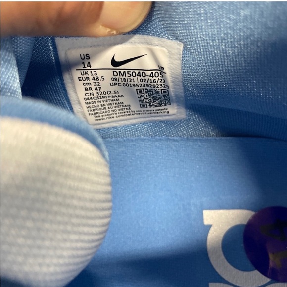 Nike KD TB14 Promo University Blue DM5040-405 - Picture 6 of 13